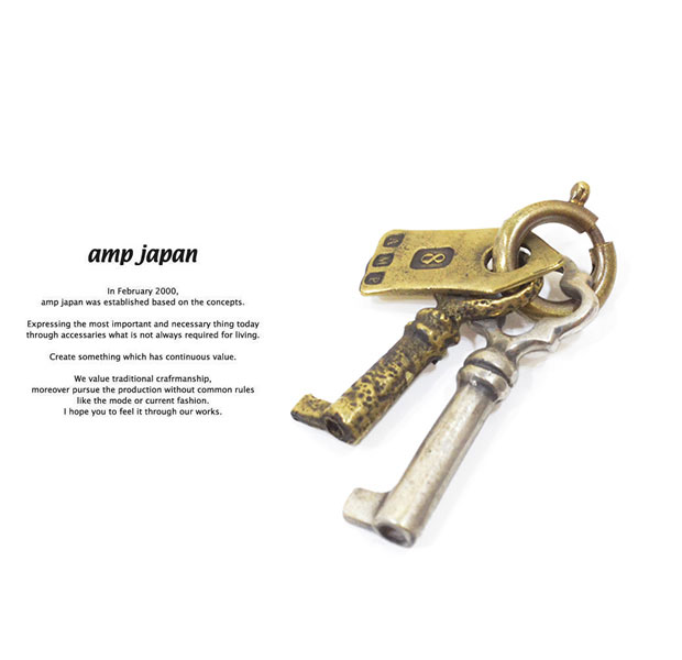 アンプジャパン amp japan 8ah-012 Key Pendant AMP JAPAN 鍵  ...