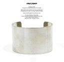 amp japan アンプジャパン 15AT-351 German Silver Plane Bangle -Wide-AMP JAPAN プレーン シルバー バングル メンズ レディース