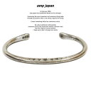 amp japan　アンプジャパン 14ao-301 large star hammered bangle-narrow-AMP JAPAN Brass 真鍮 スター バングル メンズ レディース