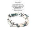 amp japan アンプジャパン 17AHK-414 Round White Bone -Turquoise-AMP JAPAN 真鍮 シルバー ターコイズ ...