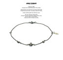 amp japan AvWp 16AC-412 Narrow Black Chain Bracelet & Anklet -Coeur Sacre- AMP JAPAN silver Vo[ n[g X^[ `F[ uXbg ANbg Y fB[X