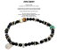 amp japan ץѥ 13ahk-150 round onyx braceletAMP JAPAN ˥ ŷ  ֥쥹å  ǥ