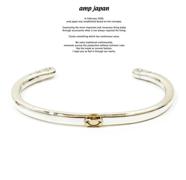 amp japan ץѥ 14ao-345 circle silver bangle-K10 smile-AMP JAPAN С  ޥ Х󥰥  ǥ