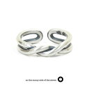 on the sunny side of the street IUTj[TChIuUXg[g610-267 Silver Twist Ring Vo[ cCXg O Y fB[X