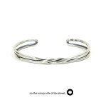 on the sunny side of the street オンザサニーサイドオブザストリート610-265 Silver Twist Bangle シルバー ツイスト バングル メンズ レディース