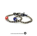 on the sunny side of the street IUTj[TChIuUXg[g610-313 Silver,ANtique Glass Beads & Leather Vo[ r[Y uXbg yyΉz