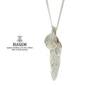 ハリム HARIM ハリム HRP104 WH Slender feathers Very shine/WHフェザー ネックレス ネイティブ 羽根