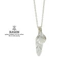 ハリム HARIM ハリム HRP105 WH Slender feathers Half Very shine/WHフェザー ネックレス ネイティブ 羽根