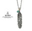 HARIM ϥ HRP120 OX Feather Necklace /S CENTERSilver С ե ͥå쥹  ǥ