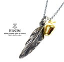 ハリム HARIM ハリム HRP041S necklaceシルバ- フェザー リンゴ ネックレス