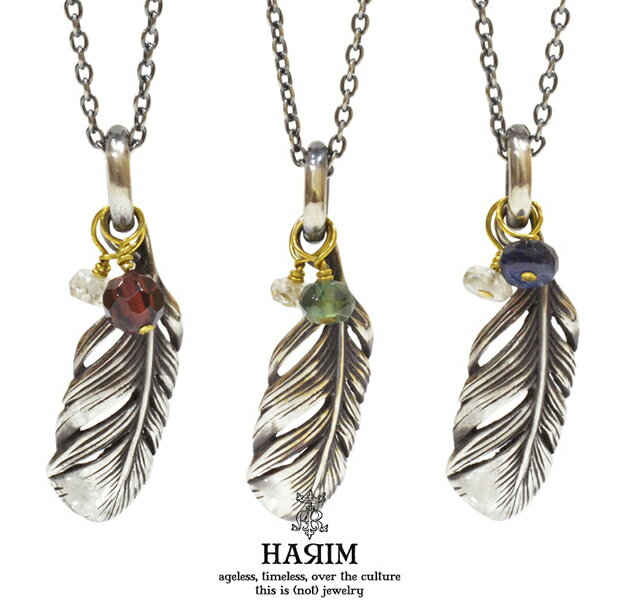 ハリム HARIM ハリム HRP092 EXTRA TINY FEATHER NECKLACEシルバー フェザー ネックレス