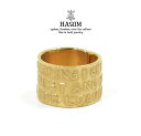 HARIM ハリム HRR037GP Stairway to Heaven Wide RingSilver シルバー Gold ゴールド リング レッド ツェッ...