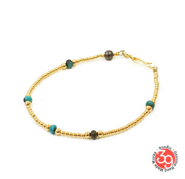 Sunku/39/SK-121 Small Beads Braceletӡ֥쥹åBracelet/֥쥹åSilver925/СTurquoise/ƥ/꡼