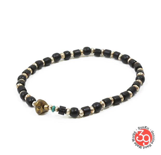 Sunku/39サンクLTD-026 Antique Silver Beads AnkletアンティークビーズアンクレットAnklet/アンクレットSilver925/シルバー/BRASS/真鍮アンティークメンズ/レディースアクセサリー