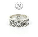 m[X[NX NORTH WORKS W-052 900Silver Stamp Ring