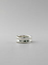 UNKNOWN. アンノウン U042 " CRASH1 " RING / SILVER シルバー たたき リングシンプル メンズ レディース