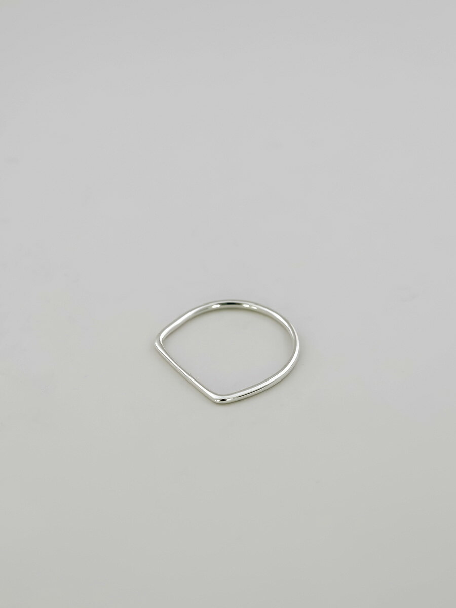 UNKNOWN. U069 “ FRAGMENT " RING / SILVER アンノウン シルバー リングシンプル メンズ レディース