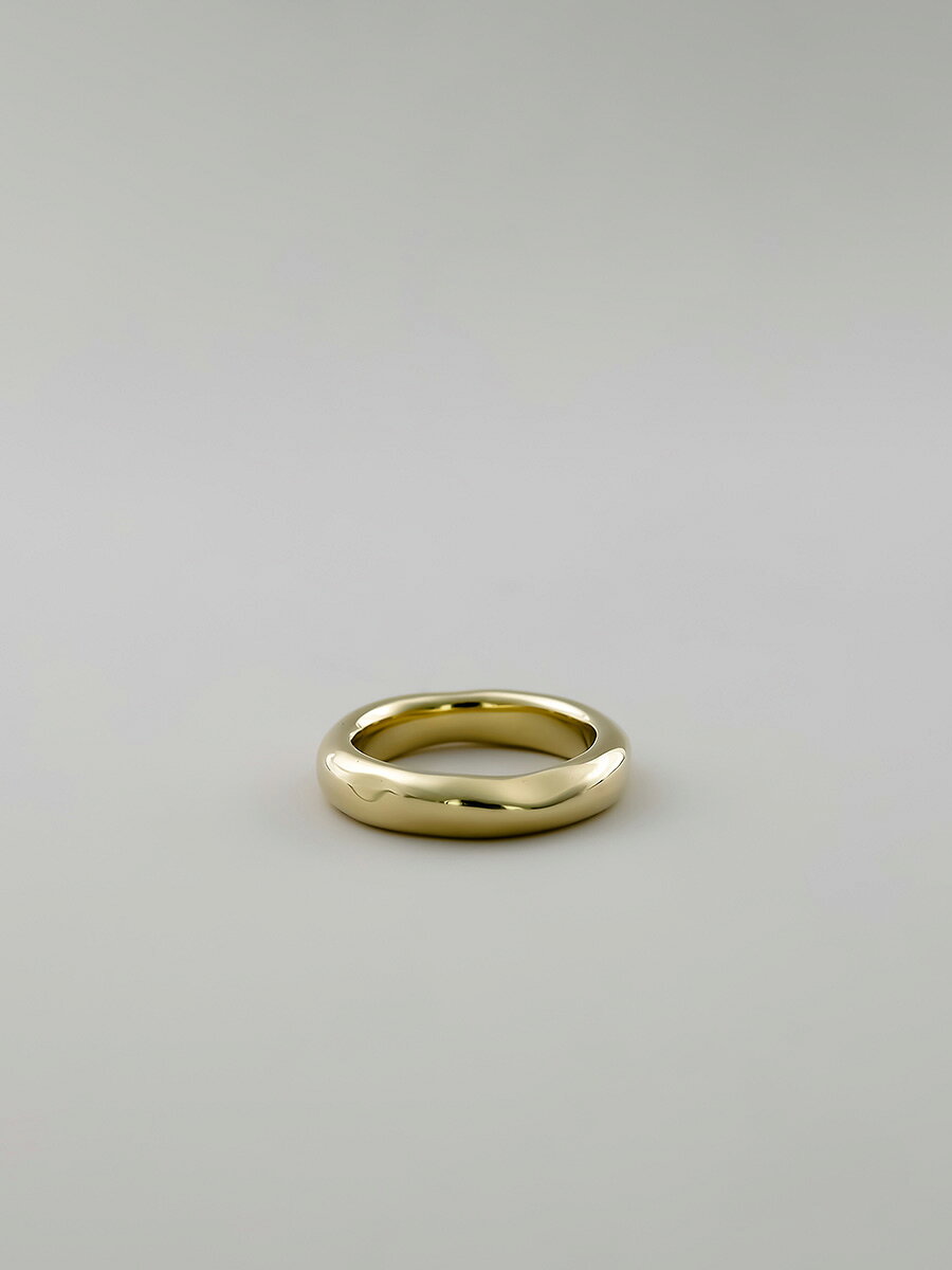 EXTREMEのUNKNOWN. U072 “ HERE ” RING / BRASS アンノウン ブラス 真鍮 リングシンプル メンズ レディース｜アングル3