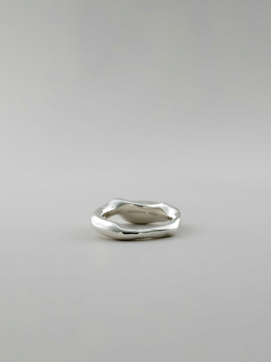 UNKNOWN. U074 “ TICK2 ” RING / SILVER アンノウン シルバー リングシンプル メン...