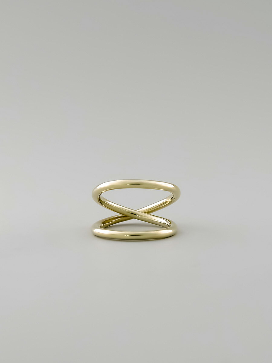 UNKNOWN. U078 “ BROAD ” RING / BRASS アンノウン ブラス 真鍮 リングシンプル メンズ レディース【あ..