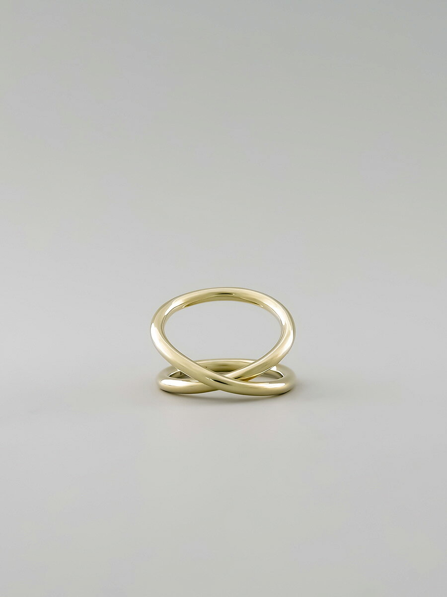 UNKNOWN. U078 “ BROAD ” RING / BRASS アンノウン ブラス 真鍮 リングシンプル メ...