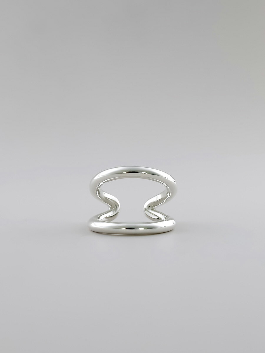 Rakuten - UNKNOWN. U080 “ LOG ” RING / SILVER アンノウン シルバー リングシンプル メンズ レディース【あす楽対応】