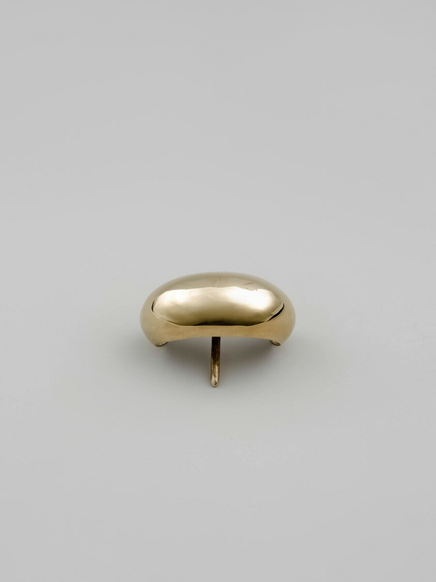 UNKNOWN. アンノウンU601A “ OVAL1 ” HAIR / BRASS 真鍮　ヘアアクセシンプル レディース