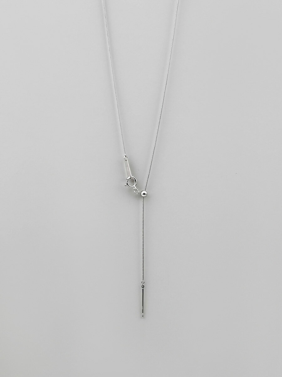 UNKNOWN. アンノウン U112 " VENETIAN LONG/K10WHITEGOLD " NECKLACE / シルバー チェーン ネックレス シンプル メンズ レディース