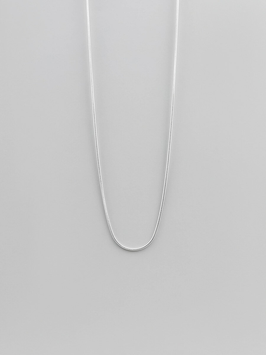 UNKNOWN. アンノウン U125 " SNAKE1 " NECKLACE / シルバー チェーン ネックレス シンプル メンズ レディース