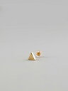 UNKNOWN. アンノウン U314 " TRIANGLE " PIERCE / K10GOLD 10金 ゴールド ピアスシンプル normcore ノームコア 【あす楽対応】