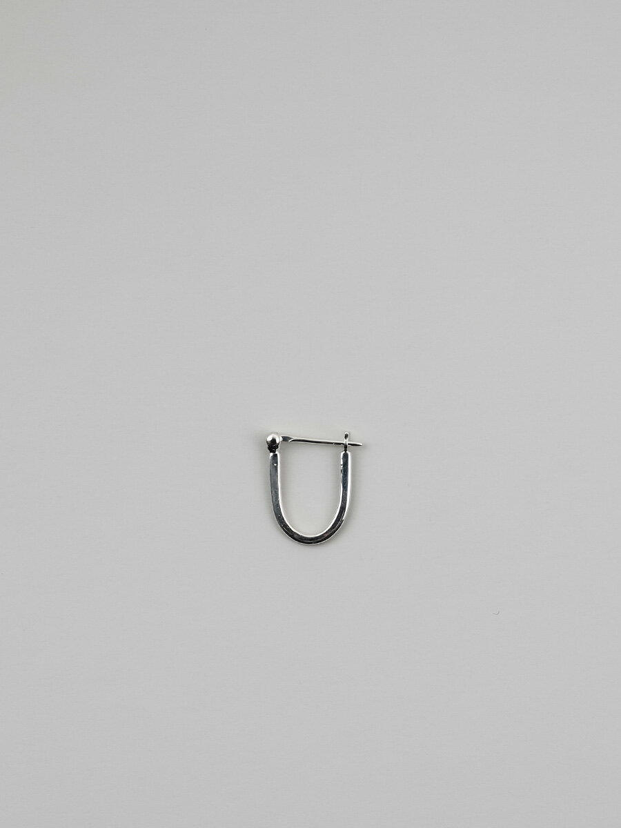 UNKNOWN. アンノウン U329 " U/M " PIERCE / SILVER シルバー ピアスフープ シンプル メンズ レディース