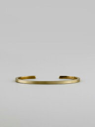 UNKNOWN. アンノウン U226 " SQUARE/3mm "BANGLE / BRASSシルバー バングル メンズ レディース シンプル ペア ギフト