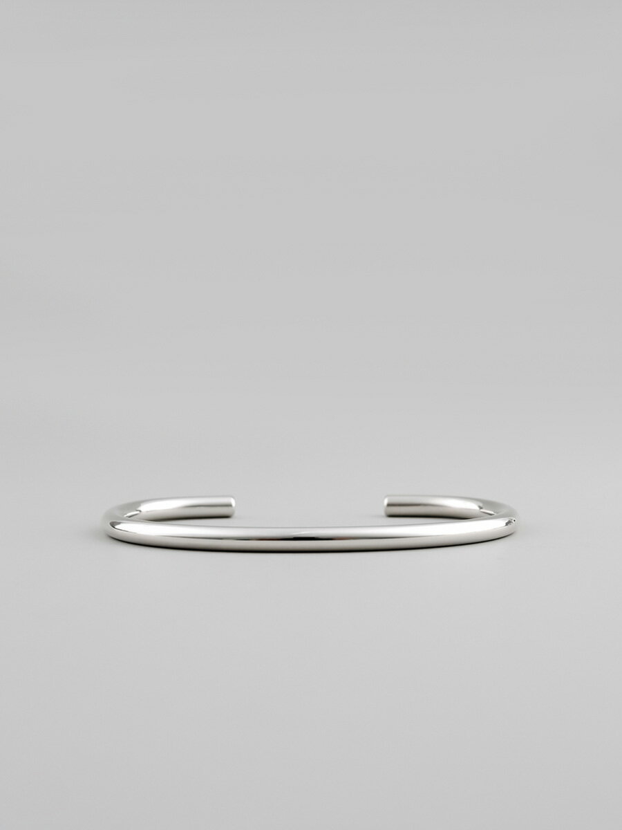 UNKNOWN. アンノウン U227 "NORM " 4mm BANGLE / SILVERシルバー バングル メンズ レディース シンプル