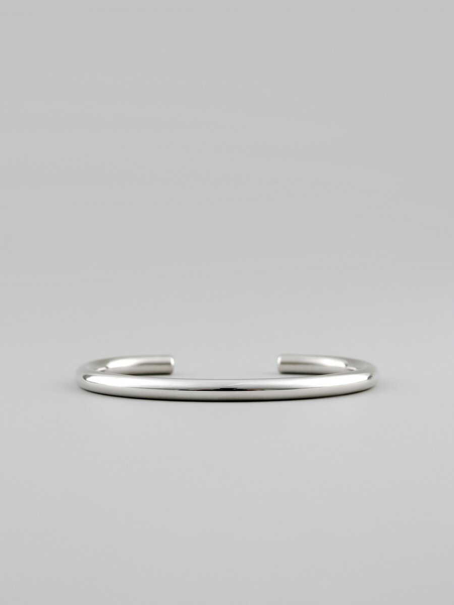 UNKNOWN. アンノウン U228 "NORM " 5mm BANGLE / SILVERシルバー バングル メンズ レディース シンプル