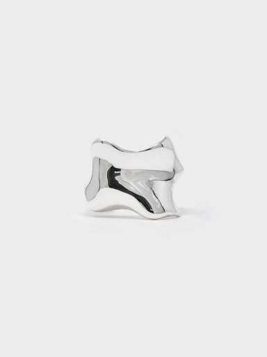 Liquid THE-001 lie earcuff シルバー イヤーカフシンプル メンズ レディース リキッド Liquid THE-001 lie earcuff シルバー イヤーカフシンプル メンズ レディース リキッド