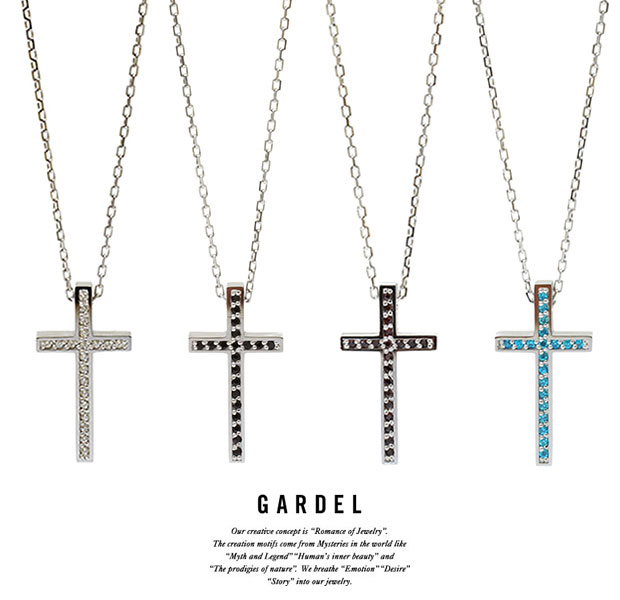 GARDEL ガーデル/GDP-108 TWO,ME CROSS NECKLACE S/NECKLACE/ネックレス/CROSS/クロスSilver925/シルバー/メンズ/レ…