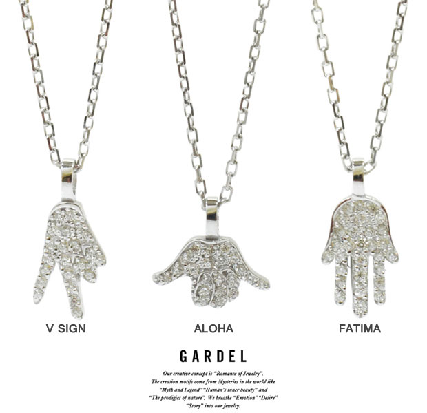 GARDEL ガーデル/GDP-109 HAND AMULET NECKLACE/ネックレスSilver925/シルバー/メンズ/レディース/アクセサリー/ジュエリー