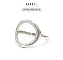 GARDEL K[f GDR-084/SV CRAFFITI RING O Silver Vo[ Vv