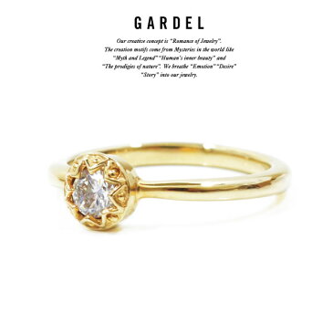 GARDEL ガーデル gdr073G BAMBINA RING リング/RINGK18 GOLD/ゴールド天然石/ダイヤモンド/DIAMONDメンズ/レディース/ペアアクセサリー/ジュエリー