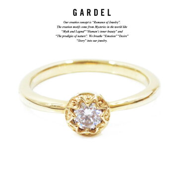 GARDEL ガーデル gdr073G BAMBINA RING リング/RINGK18 GOLD/ゴールド天然石/ダイヤモンド/DIAMONDメンズ/レディース/ペアアクセサリー/ジュエリー