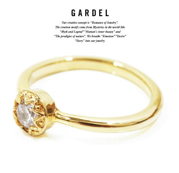 GARDEL ガーデル gdr073G BAMBINA RING リング/RINGK18 GOLD/ゴールド天然石/ダイヤモンド/DIAMONDメンズ/レディース/ペアアクセサリー/ジュエリー