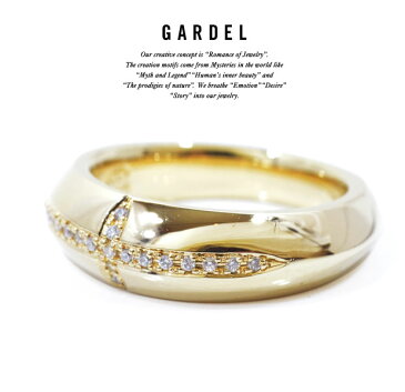 GARDEL ガーデル gdr072 AIMER CROSS RING リング/RINGK18 GOLD/ゴールド天然石/ダイヤモンド/DIAMONDCROSS/クロスメンズ/レディース/ペアアクセサリー/ジュエリー