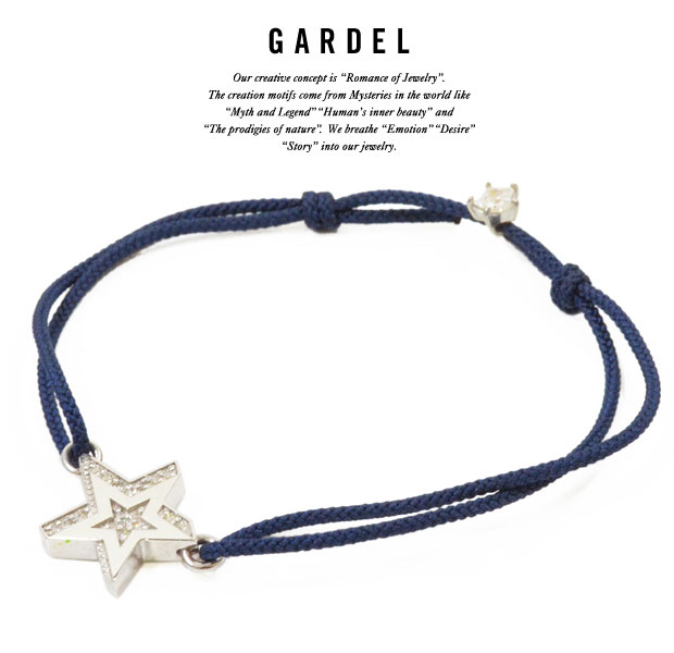 GARDEL ガーデル gdb056 STAR RIGHT BRACELET ブレスレット/BRACELETSTAR/スターSILVER925/シルバーメンズ/レディースアクセサリー/ジュエリー