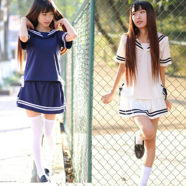 エロカワ 女子高生 制服 JK コスプレ