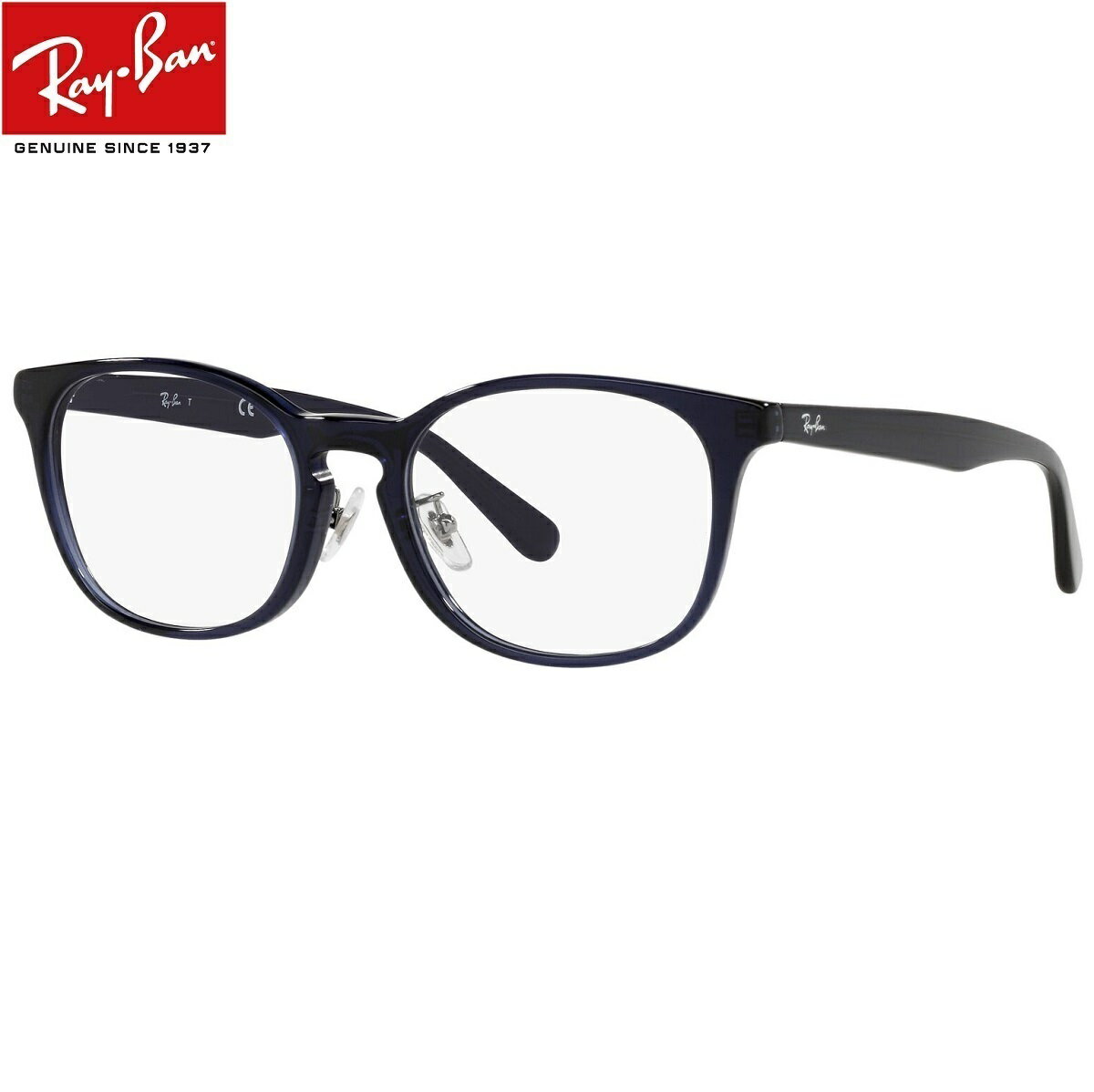 眼精疲労予防ネッツペックコーティングレンズ ビュイ レイバン Ray-Ban メガネ bui RX5386D 5986(サイズ51)伊達メガネ PCメガネ 眼精疲労予防レンズ(ビュイ bui)セット(伊達眼鏡用)