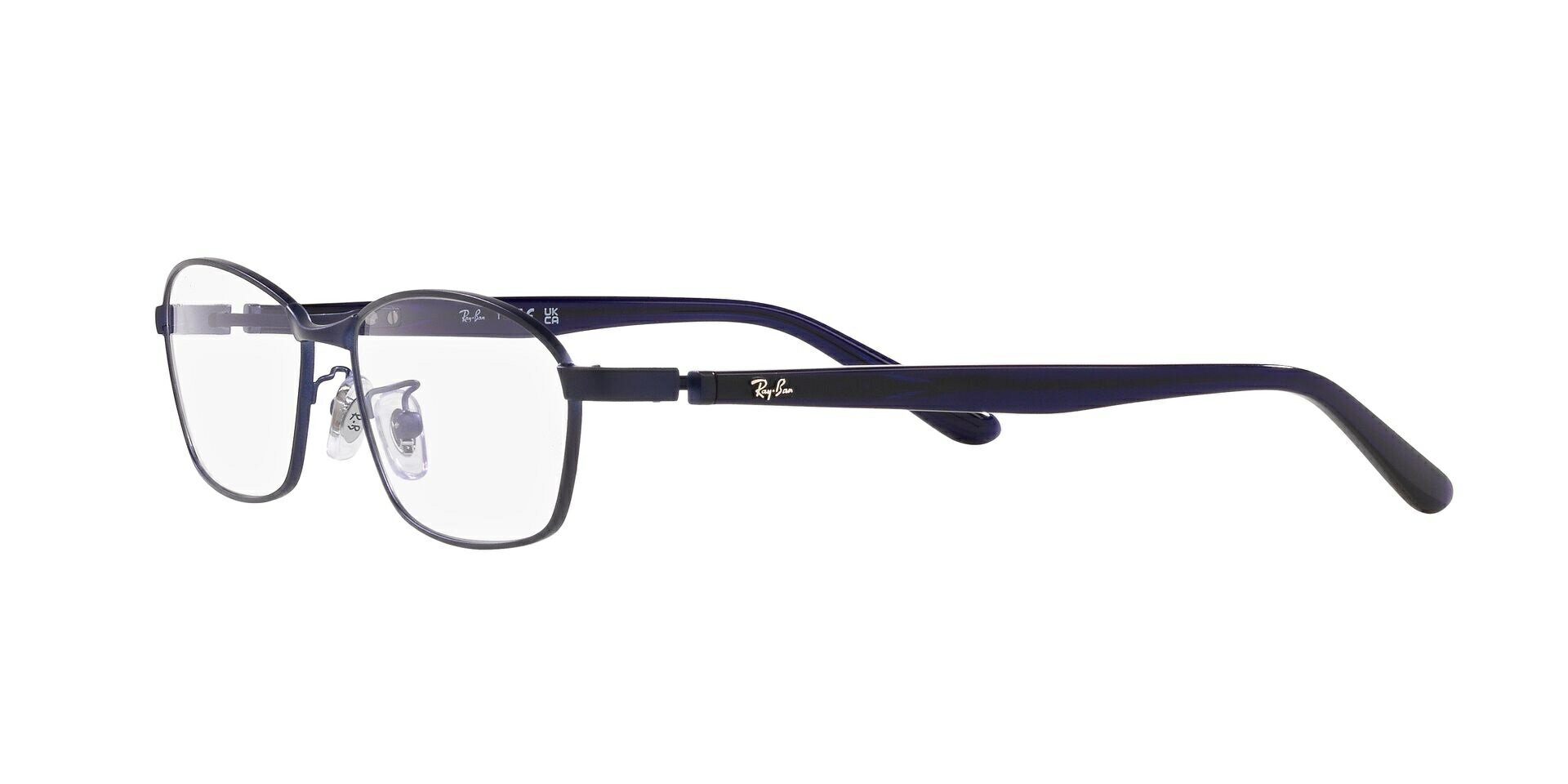 UVカットレンズ付 レイバン Ray-Ban 伊達メガネ UVカットレンズ付 レイバン 　メガネ フレーム　眼鏡 RX6502D 3076（サイズ55） クリアレンズ 近視 乱視 老眼鏡 ブルーライト