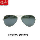 Ray-Ban（レイバン)AVIATORLARGEMETAL サングラスRB3025-W3277 シルバー系 ティアドロップ