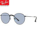 Co TOX Ray-Ban RB3447 002/64 (50TCYjROUND METAL WASHED LENSES Eh^ [J[ۏ؏t