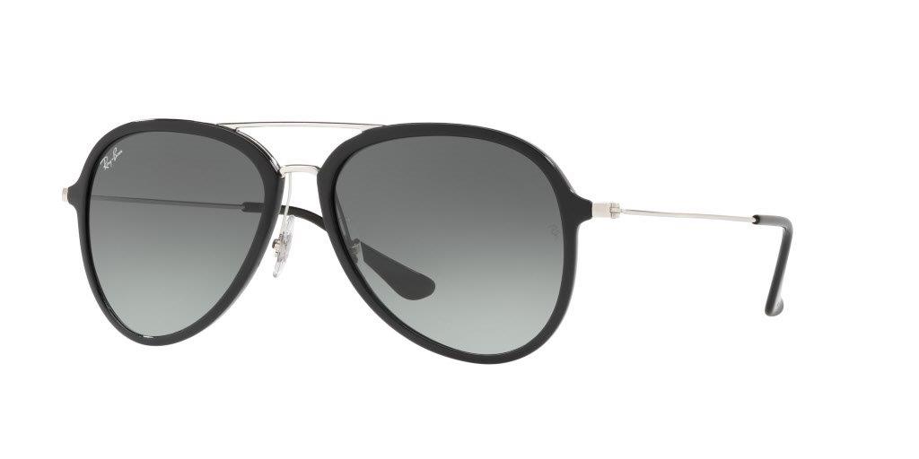 レイバン サングラス Ray-Ban RB4298 601/71（57）メンズ セルフレーム グレーグラディエント ミラーサングラス 鼻パット ティアドロップ 【あす楽対応】【ルックスオティカジャパン・メーカー保証書付】