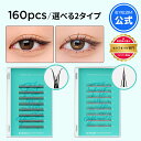 【EYE2IN公式】【 部分用 つけまつげ 160pcs 2タイプ ブリングV / エッジA 】つけまつげ 部分用 長さ5種類 超軽量 韓国 部分用つけまつげ ナチュラル まつげキット つけまつ毛 まつげ つけま フレア セルフ マツエク セルフ まつげエクステ 束 ナチュラル ポイントつけま